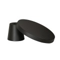 12DIAx2.25H Pedestal-Black